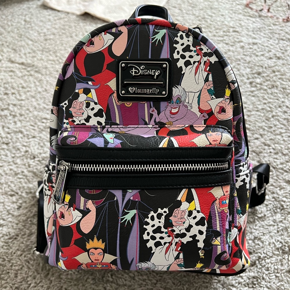 Loungefly Disney villains  backpack